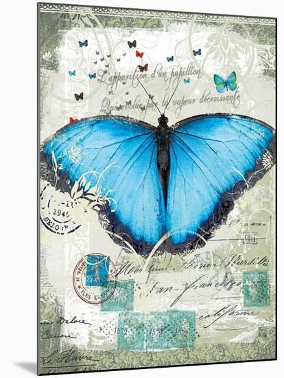 Papillon III-Ken Hurd-Mounted Giclee Print