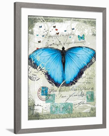 Papillon III-Ken Hurd-Framed Giclee Print