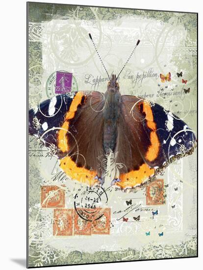 Papillon IV-Ken Hurd-Mounted Giclee Print