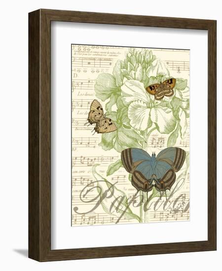 Papillon Melange I-null-Framed Art Print