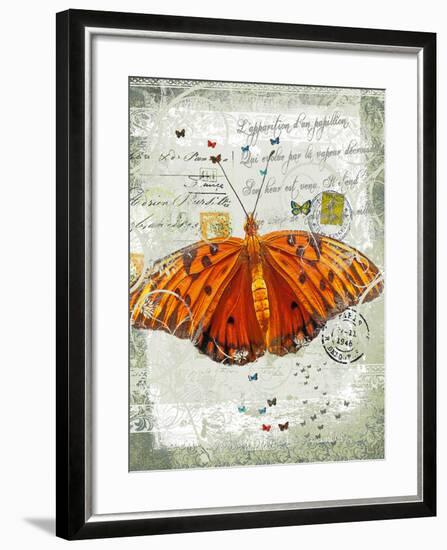 Papillon V-Ken Hurd-Framed Giclee Print