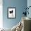 Papillon-null-Framed Photographic Print displayed on a wall