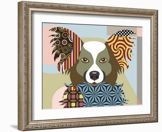 Papillon-Lanre Adefioye-Framed Giclee Print