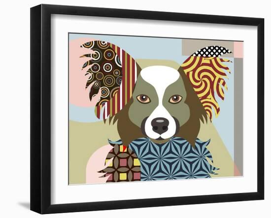 Papillon-Lanre Adefioye-Framed Giclee Print