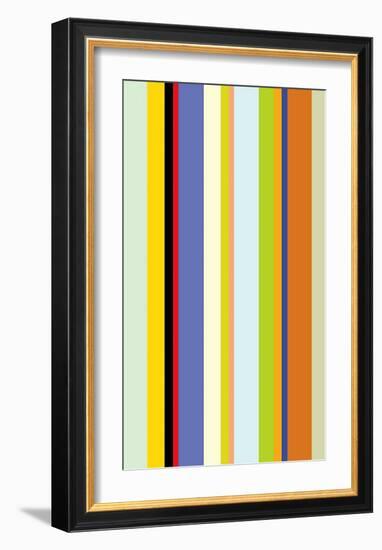 Paprika Stripe-Dan Bleier-Framed Art Print