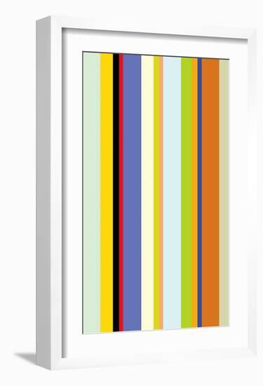 Paprika Stripe-Dan Bleier-Framed Art Print