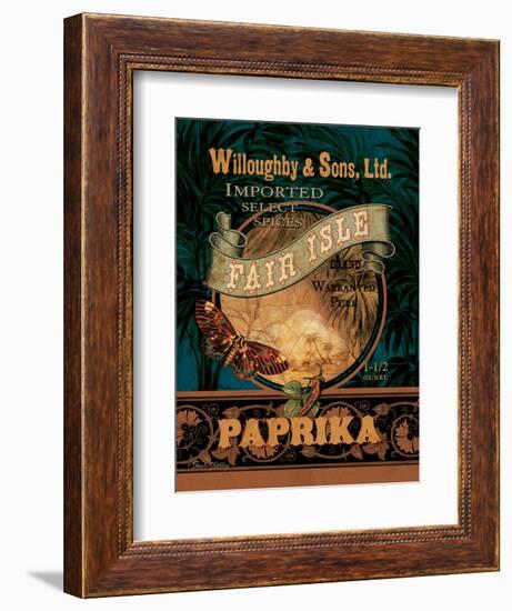 Paprika-Pamela Gladding-Framed Premium Giclee Print