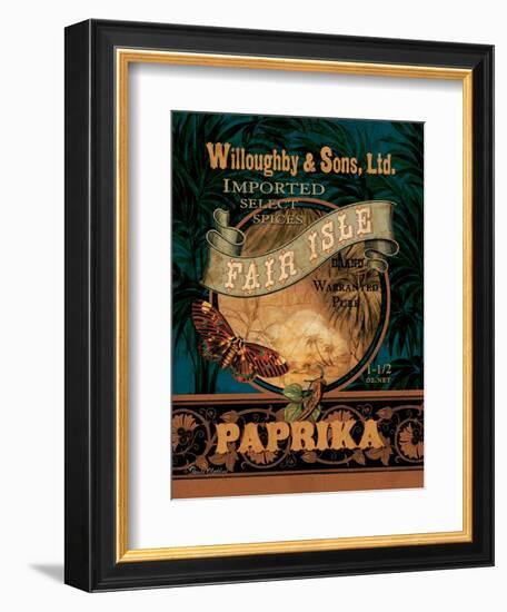 Paprika-Pamela Gladding-Framed Premium Giclee Print