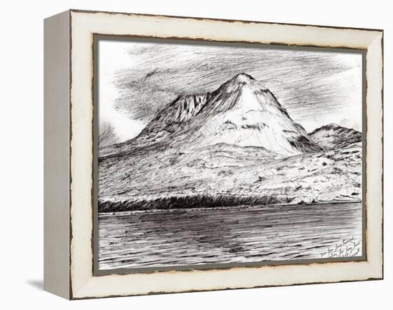 Paps of Jura, 2005-Vincent Alexander Booth-Framed Premier Image Canvas