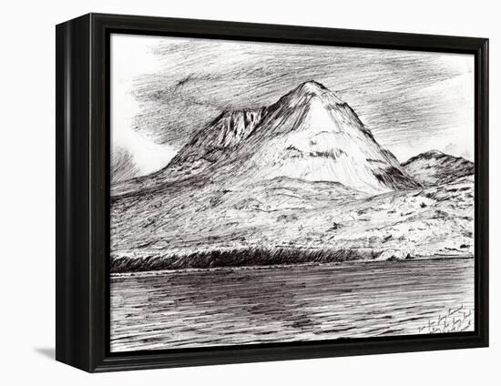 Paps of Jura, 2005-Vincent Alexander Booth-Framed Premier Image Canvas