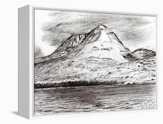 Paps of Jura, 2005-Vincent Alexander Booth-Framed Premier Image Canvas