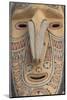 Papua New Guinea, Murik Lakes, Karau Village. Traditional Carved Masks-Cindy Miller Hopkins-Mounted Photographic Print