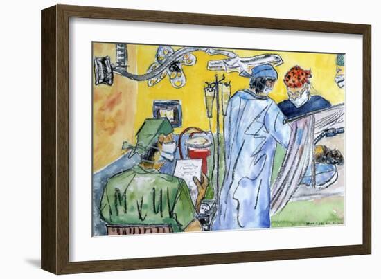 Papworth 91-Sir Roy Calne-Framed Giclee Print