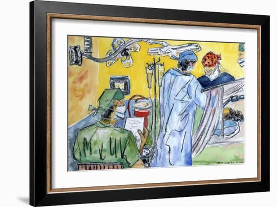 Papworth 91-Sir Roy Calne-Framed Giclee Print