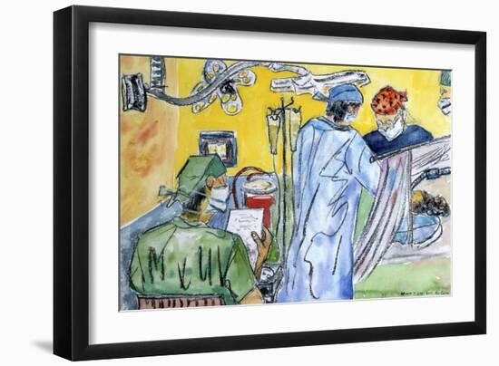 Papworth 91-Sir Roy Calne-Framed Giclee Print