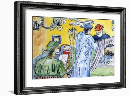 Papworth 91-Sir Roy Calne-Framed Giclee Print