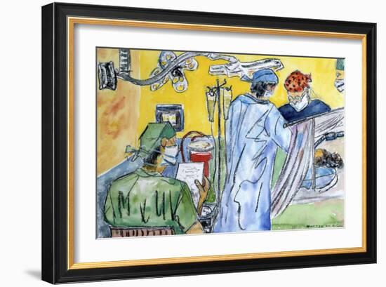 Papworth 91-Sir Roy Calne-Framed Giclee Print