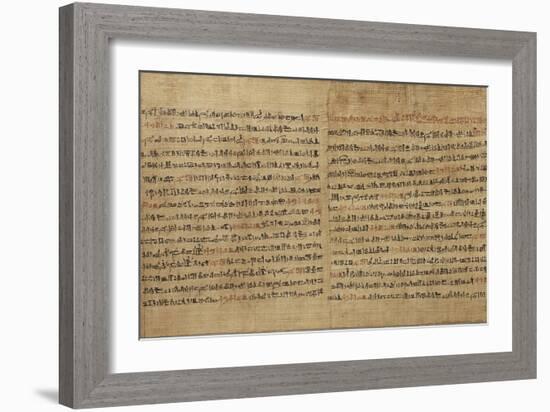 Papyrus du Livre des Morts de Djedkhonsouiousankh-null-Framed Giclee Print