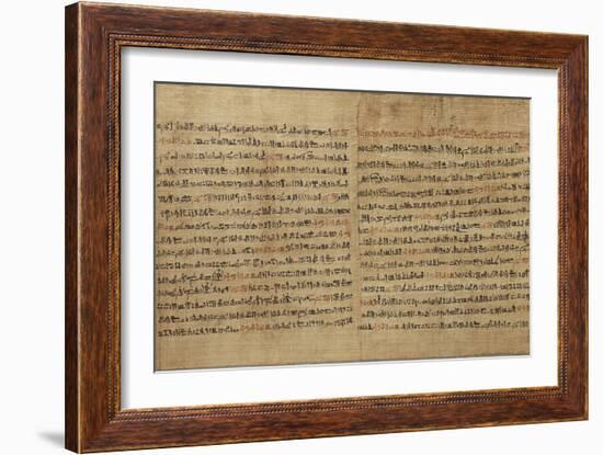 Papyrus du Livre des Morts de Djedkhonsouiousankh-null-Framed Giclee Print