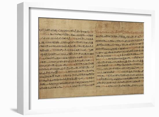 Papyrus du Livre des Morts de Djedkhonsouiousankh-null-Framed Giclee Print