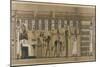 Papyrus funéraire de Nesmin : le défunt est introduit auprès d'Osiris-null-Mounted Giclee Print