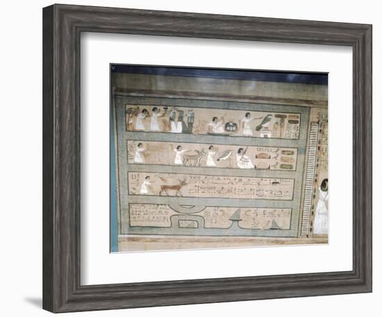 Papyrus of Ani, c1250 BC-Unknown-Framed Giclee Print