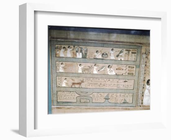 Papyrus of Ani, c1250 BC-Unknown-Framed Giclee Print