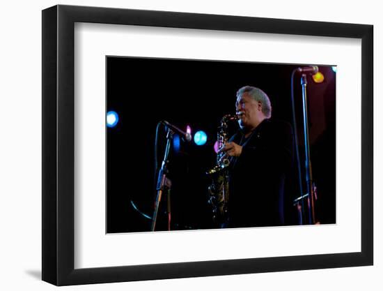 Paquito D'Rivera, Brecon Jazz Festival, Brecon, Wales, 12 August, 2005-Brian O'Connor-Framed Photographic Print