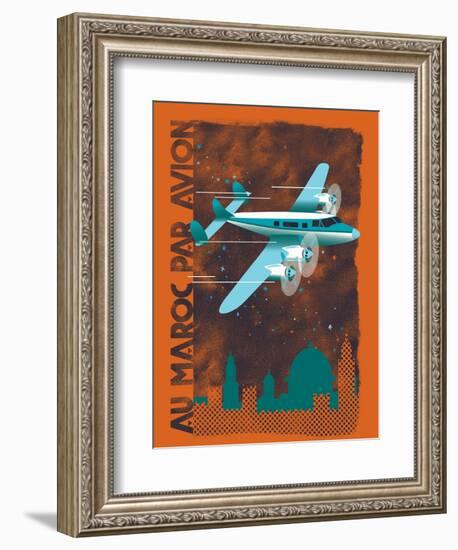 Par Avion-null-Framed Giclee Print