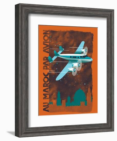 Par Avion-null-Framed Giclee Print