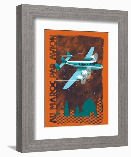 Par Avion-null-Framed Giclee Print
