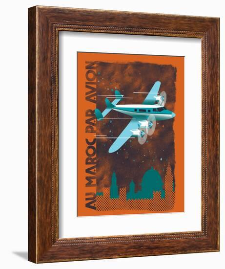 Par Avion-null-Framed Giclee Print