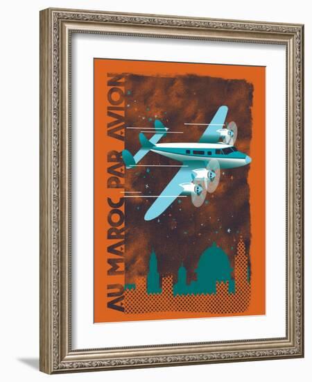 Par Avion-null-Framed Giclee Print