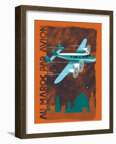 Par Avion-null-Framed Giclee Print