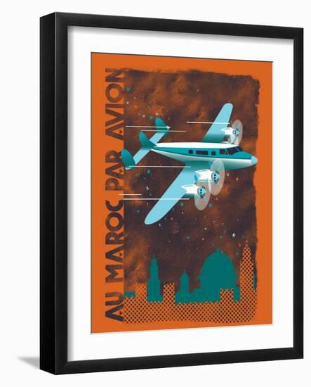 Par Avion-null-Framed Giclee Print