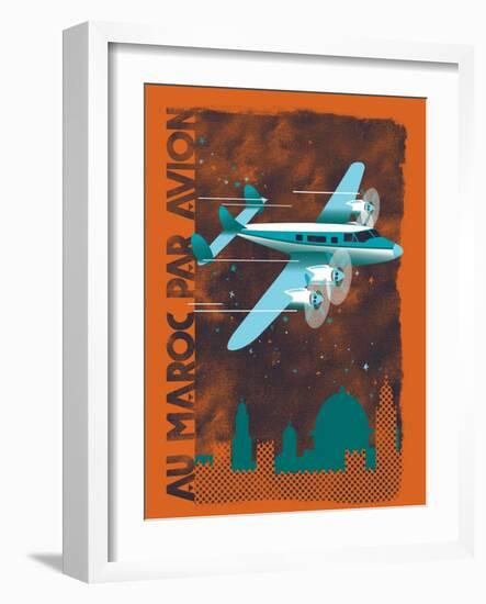 Par Avion-null-Framed Giclee Print