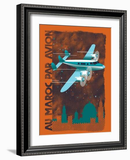 Par Avion-null-Framed Giclee Print