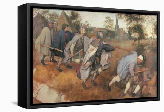 Parable of the Blind-Pieter Bruegel the Elder-Framed Premier Image Canvas