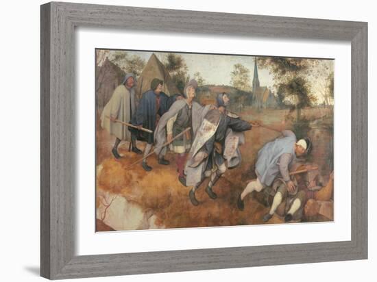 Parable of the Blind-Pieter Bruegel the Elder-Framed Giclee Print