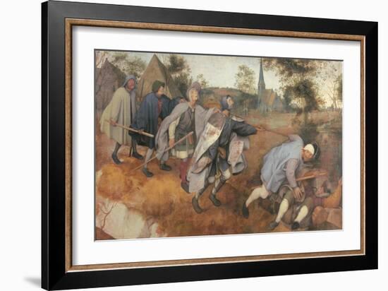 Parable of the Blind-Pieter Bruegel the Elder-Framed Giclee Print