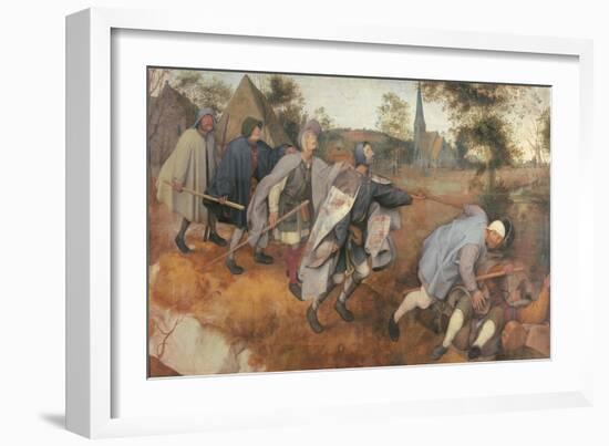 Parable of the Blind-Pieter Bruegel the Elder-Framed Giclee Print
