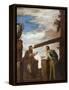 Parable of the Mot and the Beam-Domenico Fetti-Framed Stretched Canvas