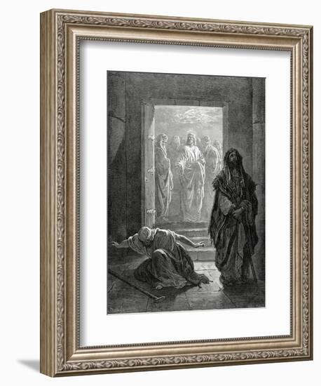 Parable of the Pharisee and the Publican-null-Framed Giclee Print