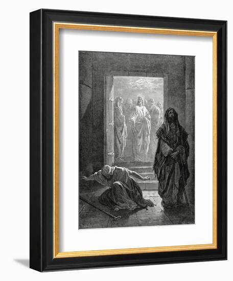 Parable of the Pharisee and the Publican-null-Framed Giclee Print