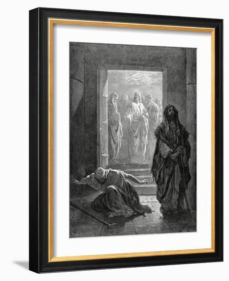 Parable of the Pharisee and the Publican-null-Framed Giclee Print