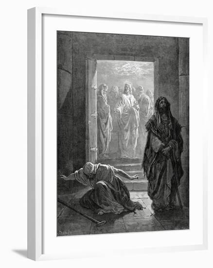 Parable of the Pharisee and the Publican-null-Framed Giclee Print