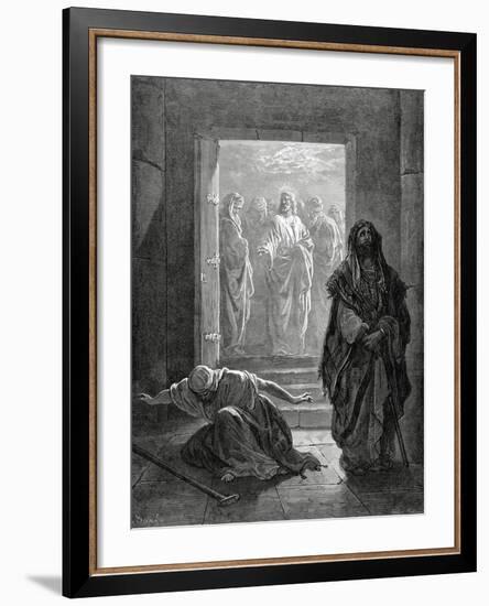 Parable of the Pharisee and the Publican-null-Framed Giclee Print