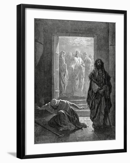 Parable of the Pharisee and the Publican-null-Framed Giclee Print