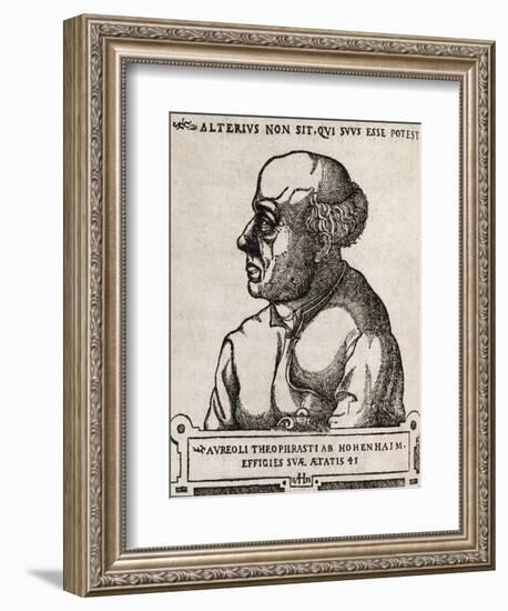 Paracelsus, Swiss Alchemist-Middle Temple Library-Framed Photographic Print