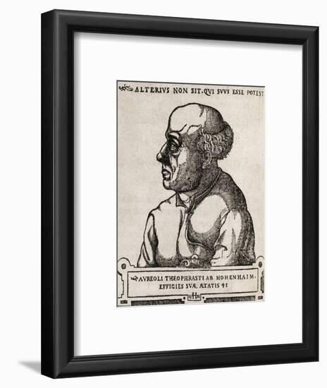 Paracelsus, Swiss Alchemist-Middle Temple Library-Framed Photographic Print